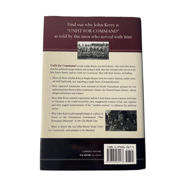 Unfit For Command: Swift Boat Veterans Speak Out Against John Kerry (John E. O’N - Picture 2 of 3